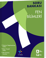 5 Yıldız Yayınları 7. Sınıf Fen Bilimleri Soru Bankası - 5 Yıldız Yayınları