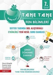 Nartest Yayınevi 7. Sınıf Fen Bilimleri Yeşil Defter Tadında Tane Tane - Nartest Yayınevi