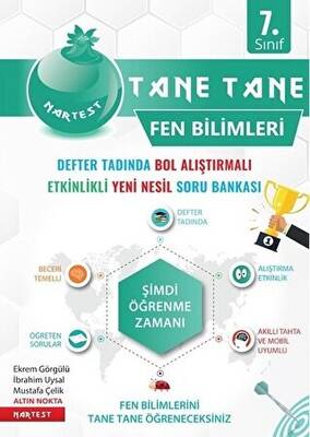 Nartest Yayınevi 7. Sınıf Fen Bilimleri Yeşil Defter Tadında Tane Tane - 1
