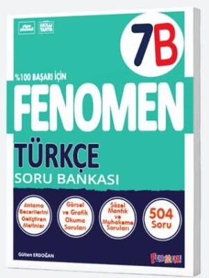 Fenomen Yayınları 7. Sınıf Fenomen Türkçe Soru Bankası - 1
