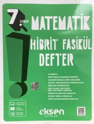 7. Sınıf Hibrit Matematik Fasikül Defter - 1