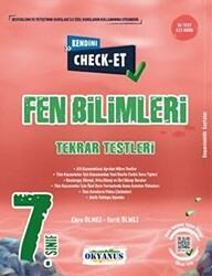Okyanus Yayınları 7. Sınıf Kendini Check - Et Fen Bilimleri Tekrar Testleri - Okyanus Yayınları
