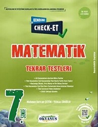 Okyanus Yayınları 7. Sınıf Kendini Check - Et Matematik Tekrar Testleri - 1