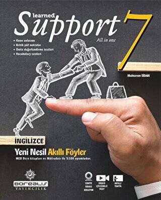 Borealis Yayıncılık 7. Sınıf Learned Support All In Yeni Nesil Akıllı Föyler - 1