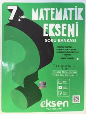 Eksen Yayınları 7. Sınıf Matematik Ekseni Soru Bankası - 1