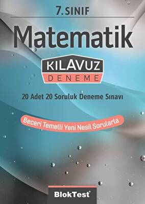 Tudem Yayınları - Bayilik 7. Sınıf Matematik Kılavuz Deneme - 1