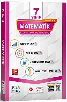 Sonuç Yayınları 7. Sınıf Matematik Modüler Set - 1