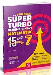 Model Eğitim Yayıncılık 7. Sınıf Matematik Yeni Nesil Süper Turbo Deneme Sınavı - Model Eğitim Yayıncılık