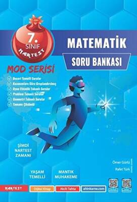 Nartest Yayınevi 7. Sınıf Mod Matematik Soru Bankası - 1