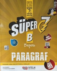 Nitelik Yayınları - Bayilik 7. Sınıf Paragraf Süper Yeni Nesil Soru Kitabı - Nitelik Yayınları - Bayilik