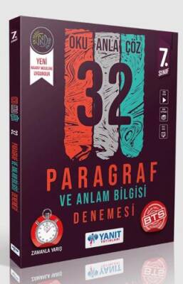 7. Sınıf Paragraf ve Anlam Bilgisi 32 Deneme - 1