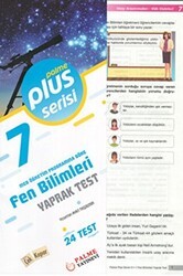 7. Sınıf Plus Serisi Fen Bilimleri Yaprak Test - Palme Yayınları