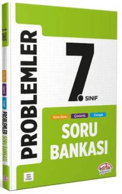 Editör Yayınevi 7. Sınıf Problemler Soru Bankası - 1