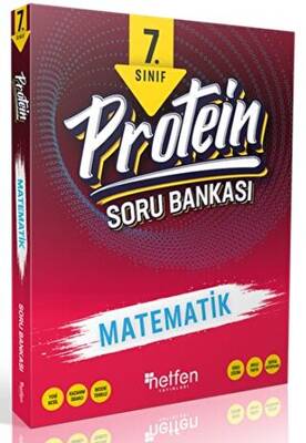 Netfen Yayınları 7. Sınıf Protein Matematik Soru Bankası - 1