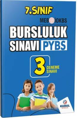 Kurul Yayıncılık 7. Sınıf PYBS Bursluluk Sınavı 3 Deneme - 1