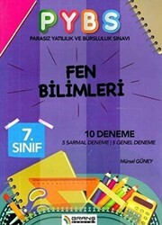 Branş Akademi 7. Sınıf PYBS Fen Bilimleri 10 Deneme - Branş Akademi