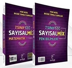 Karekök Yayıncılık 7. Sınıf Sayısal Mix Soru Bankası - Karekök Yayıncılık