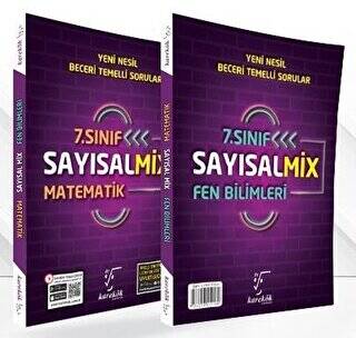 Karekök Yayıncılık 7. Sınıf Sayısal Mix Soru Bankası - 1
