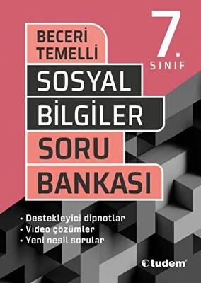 Tudem Yayınları - Bayilik 7. Sınıf Sosyal Bilgiler Beceri Temelli Soru Bankası - 1