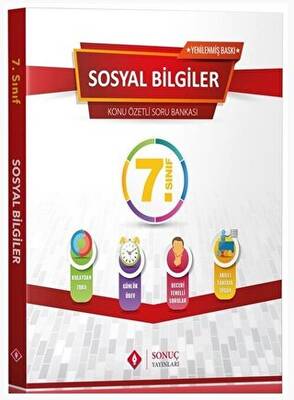 Sonuç Yayınları 7. Sınıf Sosyal Bilgiler Konu Özetli Soru Bankası - 1