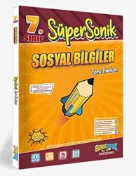 Süpersonik Yayınları 7. Sınıf Sosyal Bilgiler Soru Bankası - Süpersonik Yayınları