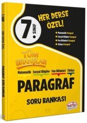 7. Sınıf Tüm Branşlar Paragraf Soru Bankası - Editör Yayınevi