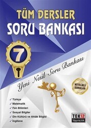 Tekiz Yayıncılık 7. Sınıf Tüm Dersler Soru Bankası - Tekiz Yayıncılık