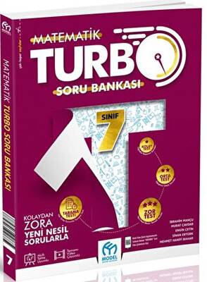Model Eğitim Yayıncılık 7. Sınıf Turbo Matematik Soru Bankası - 1