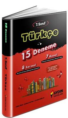 Aydın Yayınları 7. Sınıf Türkçe 15 Deneme - 1