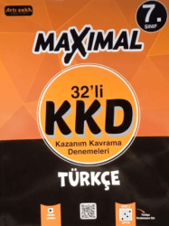 7. Sınıf Türkçe 32`li Haftalık Kazanım Maximal Kavrama Denemeleri - Artı Zeka Yayınları