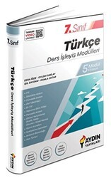 Aydın Yayınları 7. Sınıf Türkçe Ders İşleyiş Modülleri - Aydın Yayınları