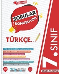 7. Sınıf Türkçe Sorular Konuşuyor Soru Bankası - Pruva Akademi