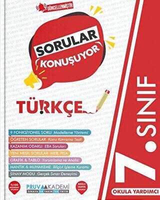 7. Sınıf Türkçe Sorular Konuşuyor Soru Bankası