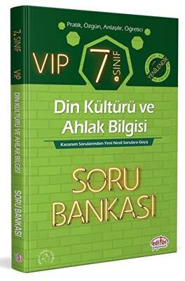 Editör Yayınevi 7. Sınıf VIP Din Kültürü ve Ahlak Bilgisi Soru Bankası - 1