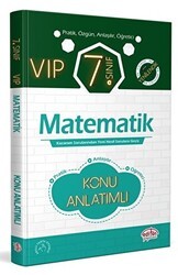 Editör Yayınevi 7. Sınıf VIP Matematik Konu Anlatımlı - Editör Yayınevi