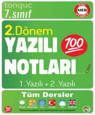 7. Sınıf Yazılı Notları 2. Dönem 1 ve 2. Yazılı - 1