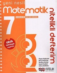 Nitelik Yayınları - Bayilik 7. Sınıf Yeni Nesil Matematik Nitelikli Defterim - 1