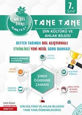 Nartest Yayınevi 7. Sınıf Yeşil Tane Tane Din Kültürü Ve Ahlak Bilgisi Soru Bankası - 1