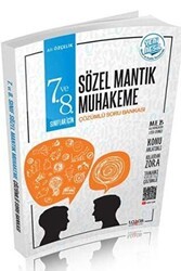 Lodos Yayınları 7. ve 8. Sınıf Sözel Mantık Muhakeme Çözümlü Soru Bankası - Lodos Yayınları
