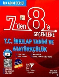Beyin Takımı Yayınları 7`Den 8`e Geçenlere T. C. İnkılap Tatihi ve Atatürkçülük İlk Adım Serisi Soru Bankası - 1