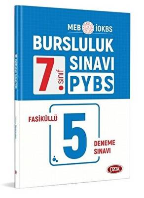 Data Yayınları 7. Sınıf Bursluluk 5 Deneme Sınavı İOKBS-PYBS - 1