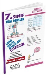 Çapa Yayınları 7. Sınıf Tüm Dersler Yaprak Test - Çapa Yayınları