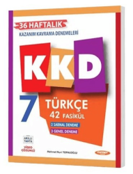 Kurmay Yayınları 7. Sınıf Türkçe Haftalık Kazanım Kavrama Föyleri - Kurmay Yayınları