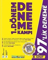 Pruva Akademi 8. Sınıf 1. Dönem Deneme Kampı - 1