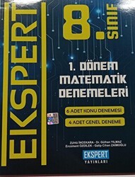 8. Sınıf 1. Dönem Matematik Denemeleri - Ekspert Yayınları