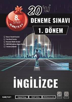 Nartest Yayınevi 8. Sınıf 1. Dönem Mod 20 İngilizce Deneme Sınavı - 1