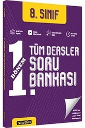 Startfen Yayınları 8. Sınıf 1. Dönem Tüm Dersler Soru Bankası - Startfen Yayınları
