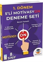 Zeka Küpü Yayınları 8. Sınıf 5`li Motivasyon Deneme Seti - 1