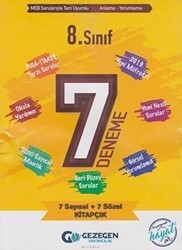 8. Sınıf 7 Deneme - Gezegen Yayıncılık