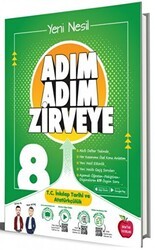 Newton Yayınları 8. Sınıf Adım Adım Zirveye T.C. İnkılap Tarihi ve Atatürkçülük Soru Bankası - Newton Yayınları